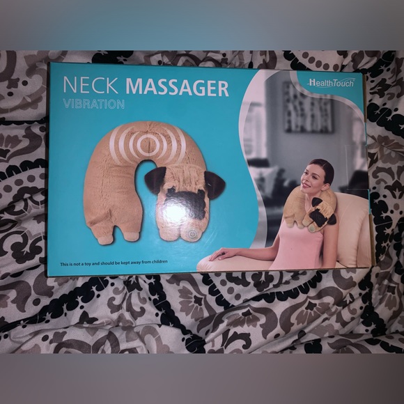 HEALTHTOUCH Vibrating Neck Massager - Picture 3 of 3